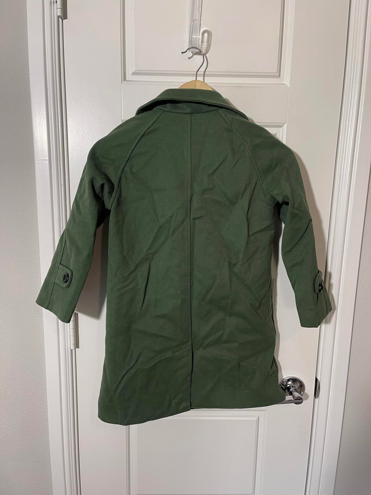 Boys Suits for Kids Size 7 Green Velvet Coat Double Breasted