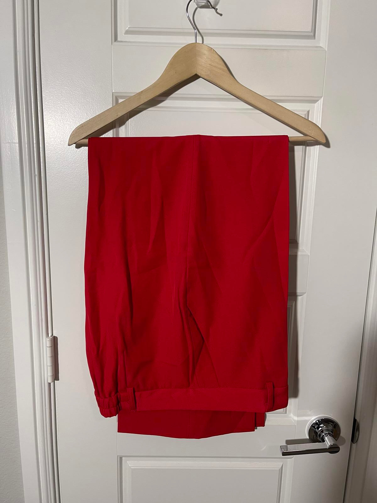 YUNCLOS Women’s Dress Suit Size XL Red 2 Pieces