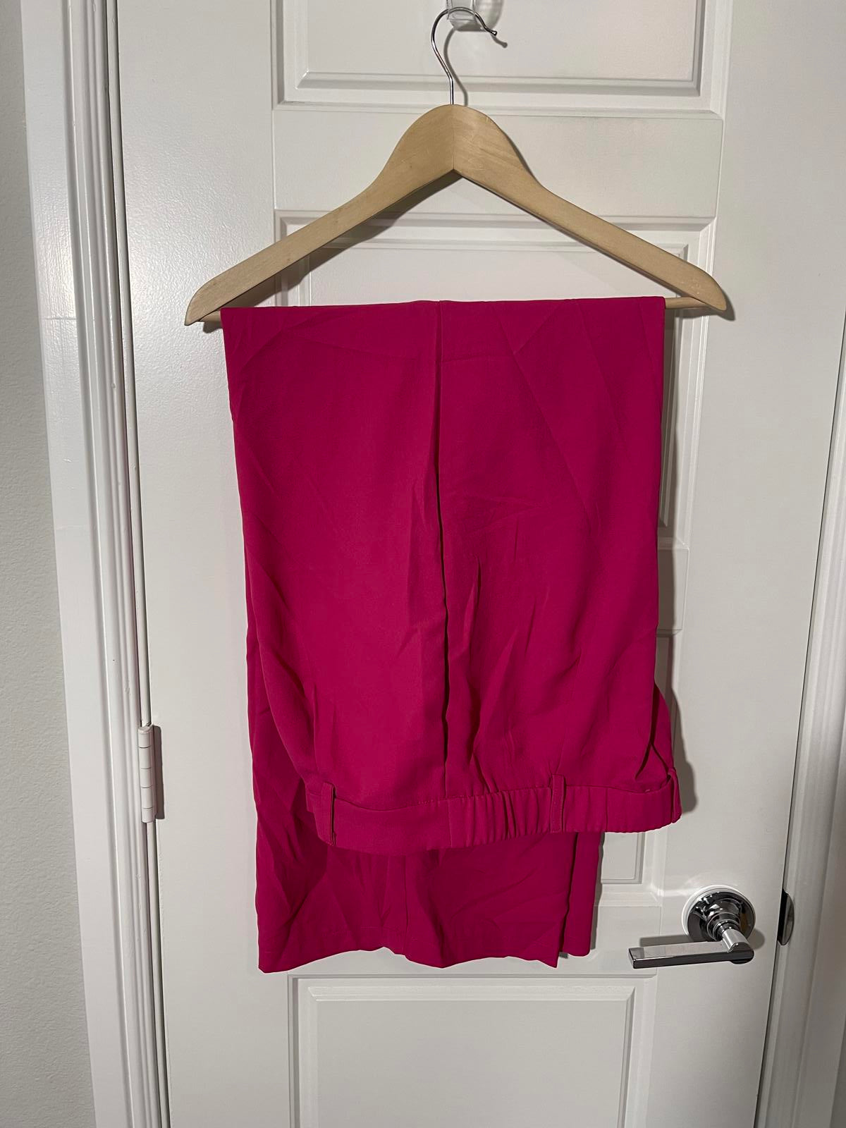 Pretty Garden Women’s Dress Suit Size XL Pink 2 Pieces Double Breasted